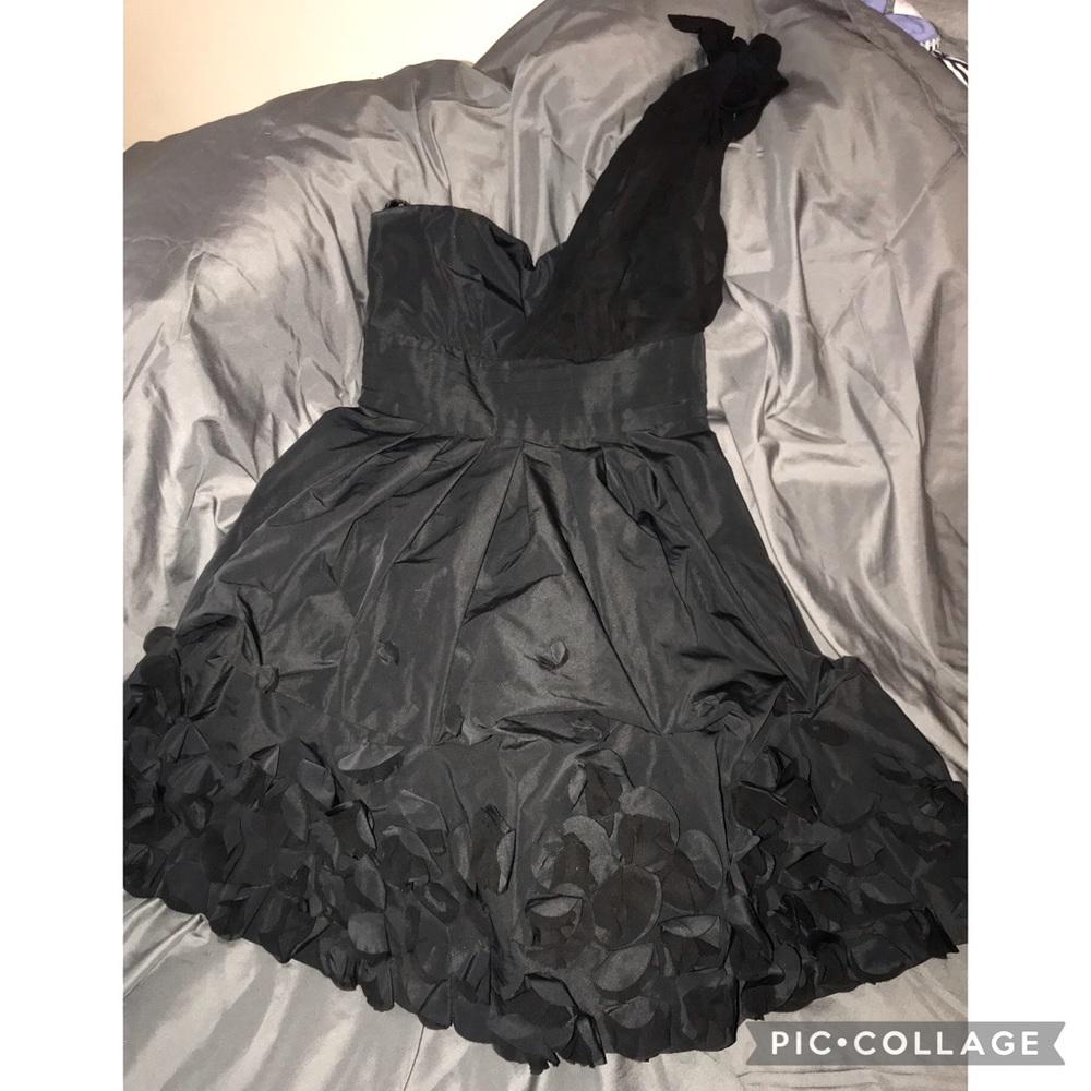 NWT BCBG one shoulder formal dress